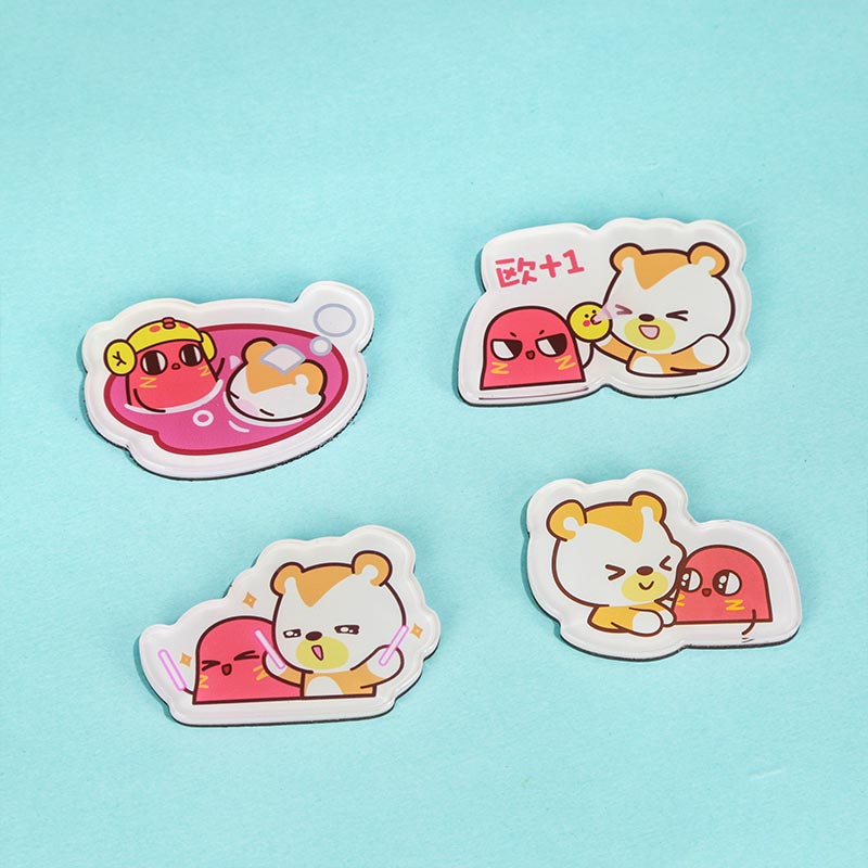 Acrylic magnets